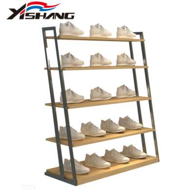 Metal Floor Stand Shoes Sneakers Display Rack