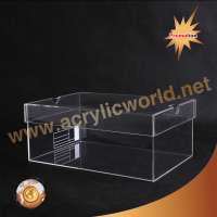 handmade clear acrylic nike shoe box for shoe store