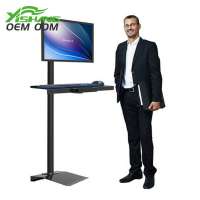 Hot sale height adjust monitor stand computer aluminum display stand